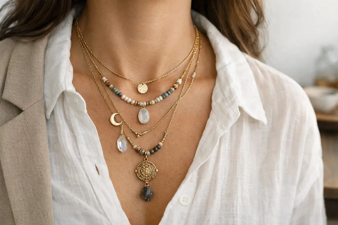 How to Layer Artisan Necklaces That Work