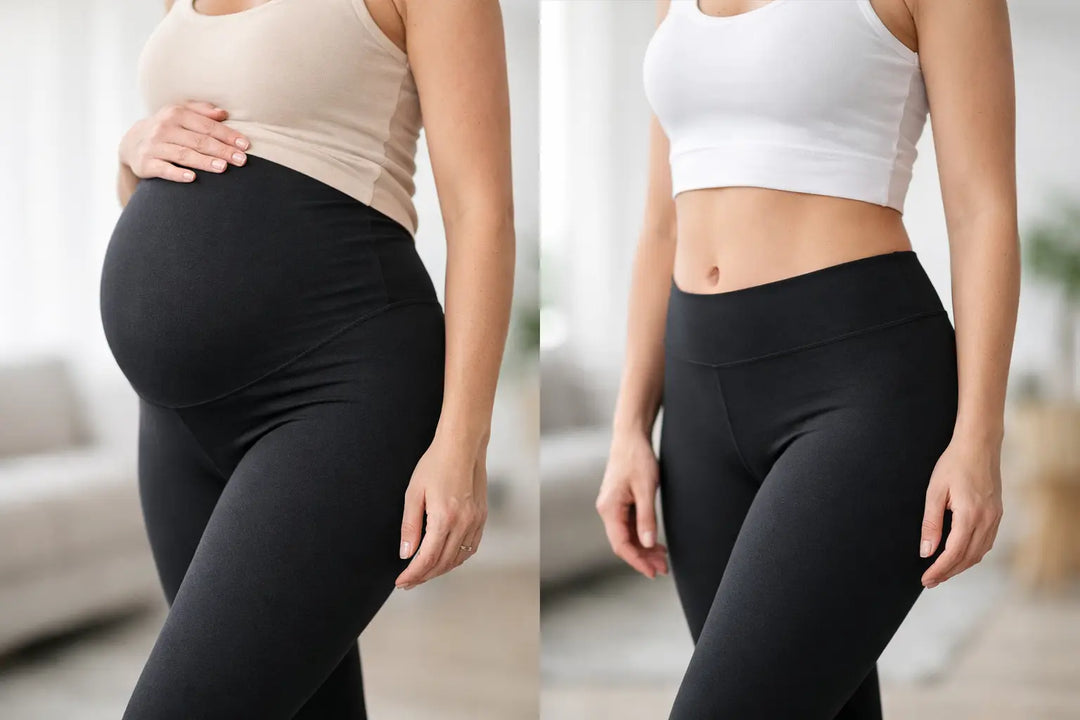Maternity Leggings vs Regular Leggings Compared