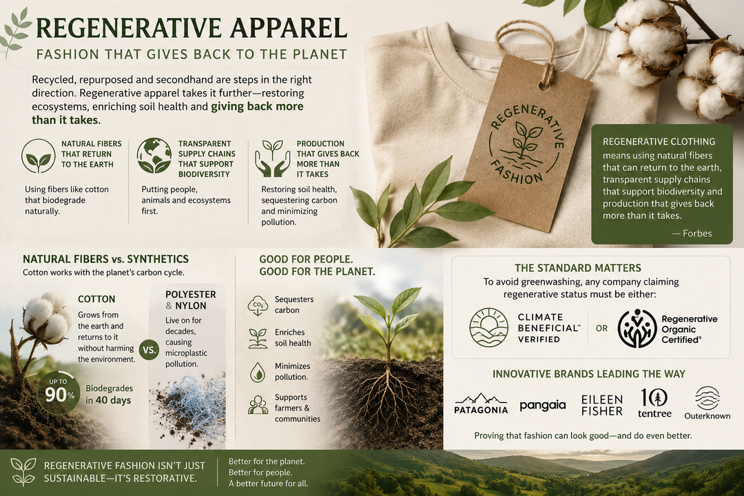 The Next Step in Sustainability: Regenerative Clothing