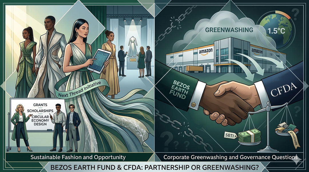 Bezos Earth Fund and Corporate Greenwashing Governance