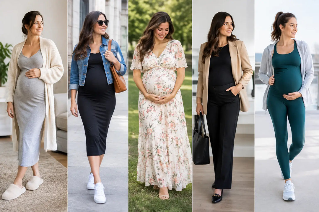 Maternity Wear Examples for Every Kind of Day