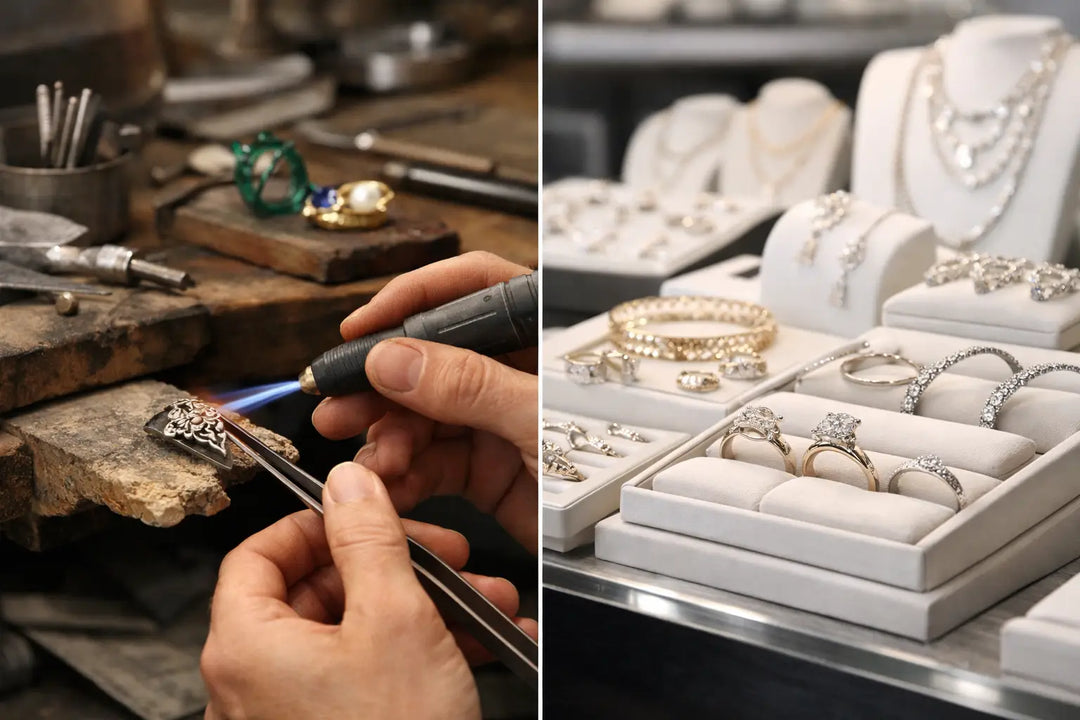Artisan Jewelry vs Mass Produced Jewelry