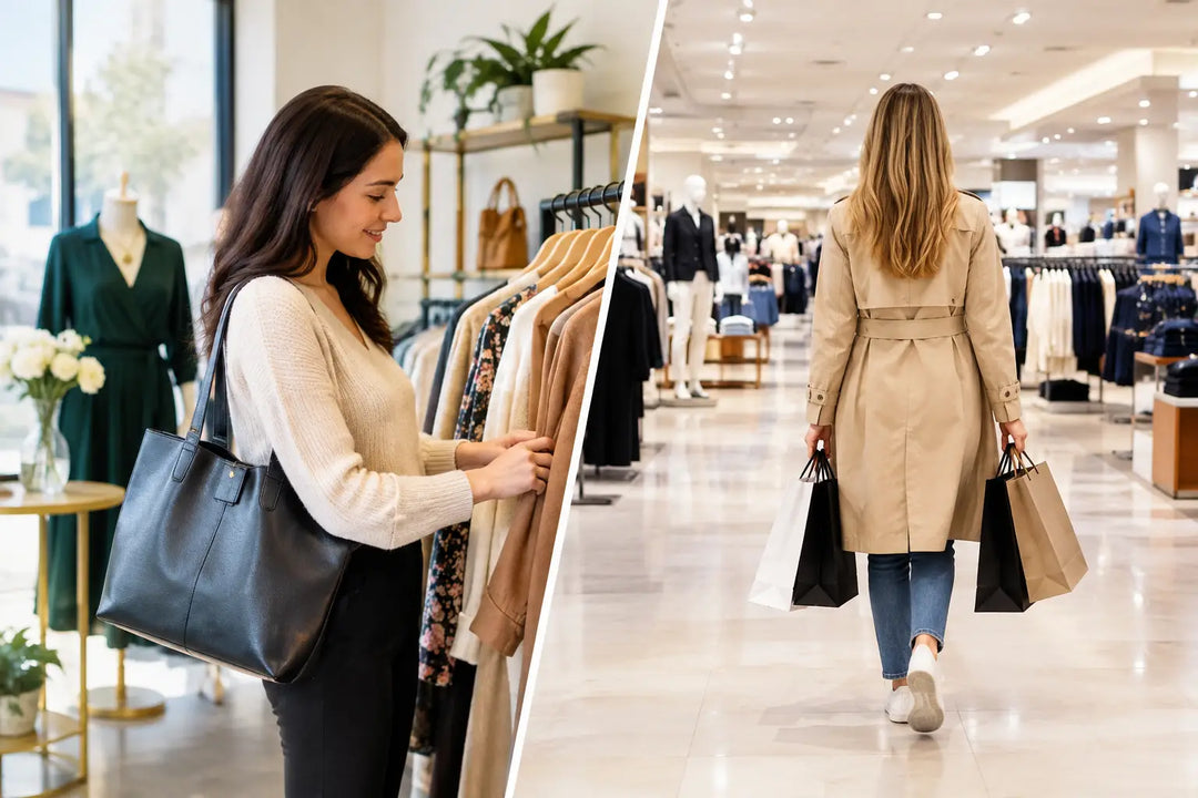 Boutique Fashion Versus Department Stores