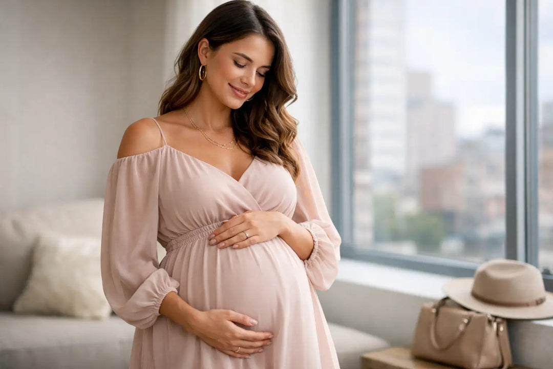 How to Wear Maternity Dresses and Keep Your Style
