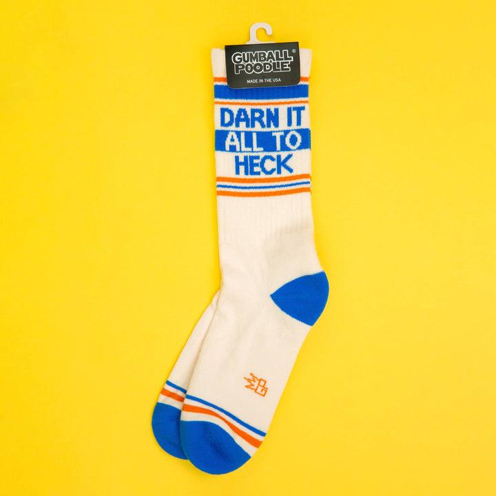 Darn It All To Heck Crew Socks