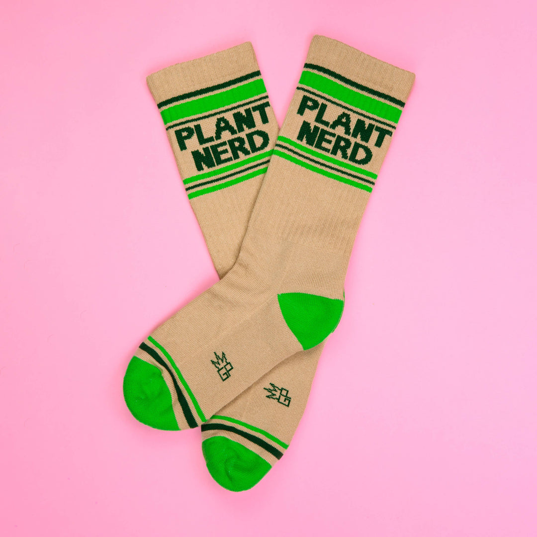 Plant Nerd Crew Socks