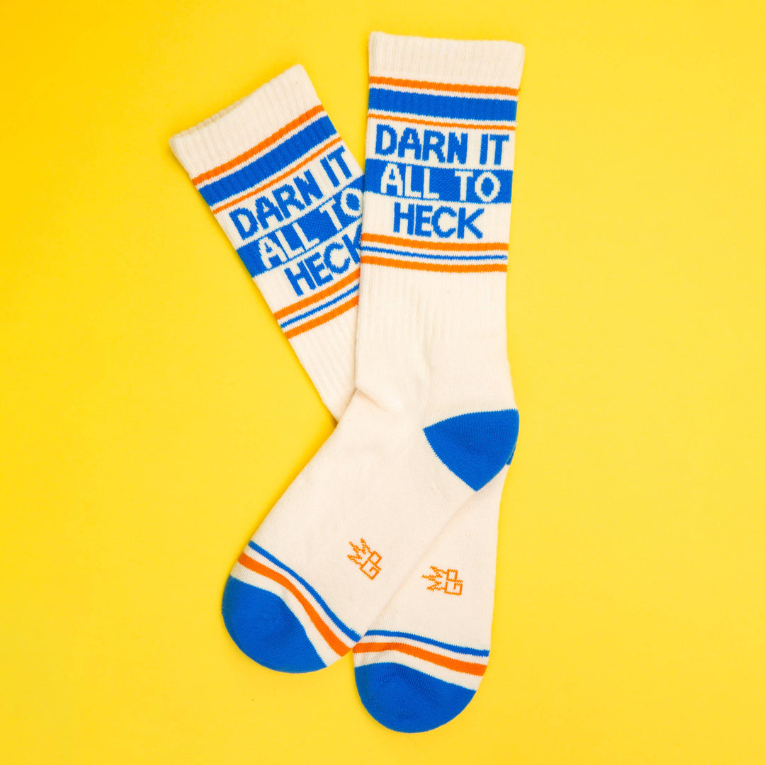 Darn It All To Heck Crew Socks