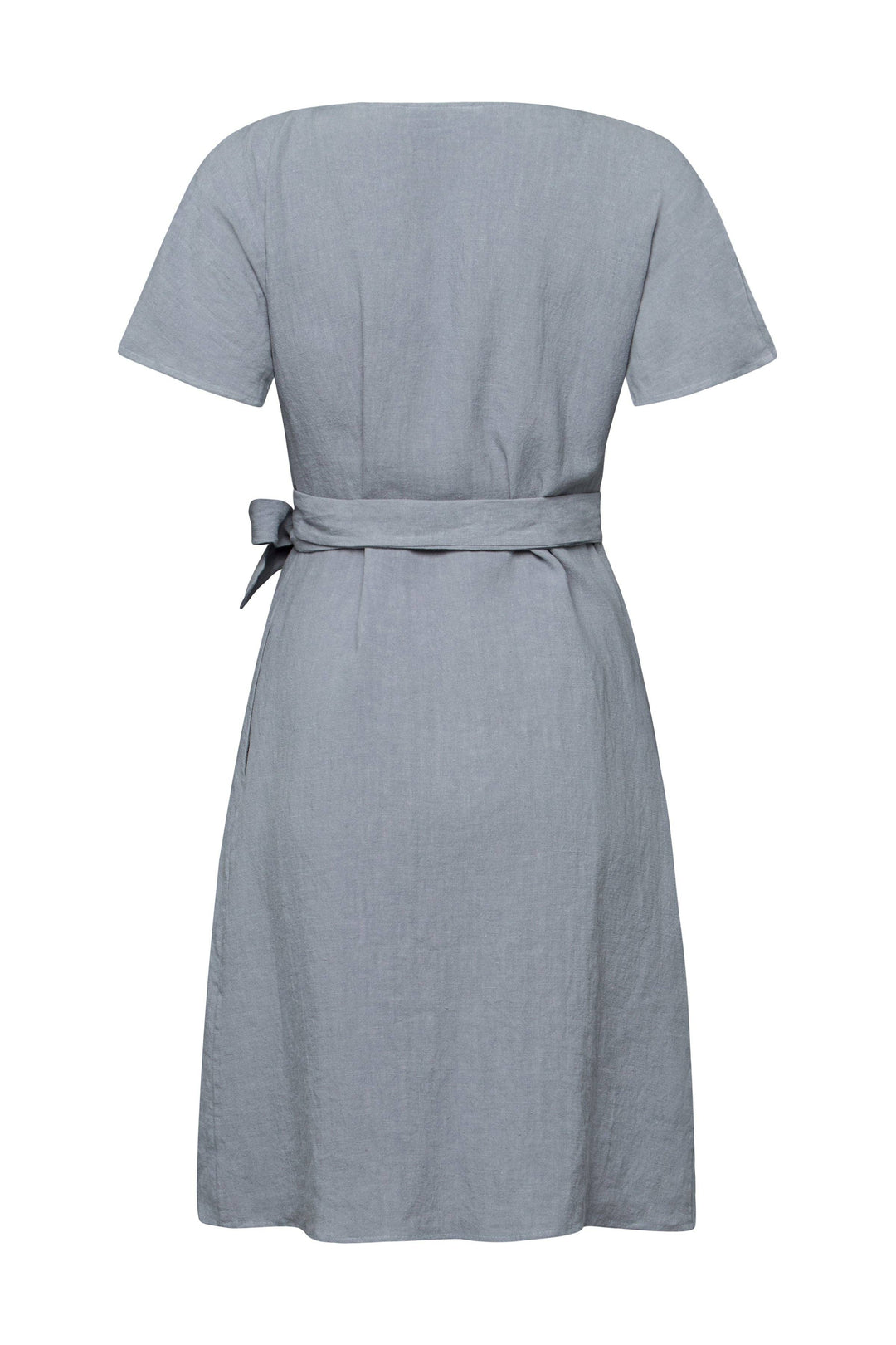 Dove Addley Linen Wrap Dress