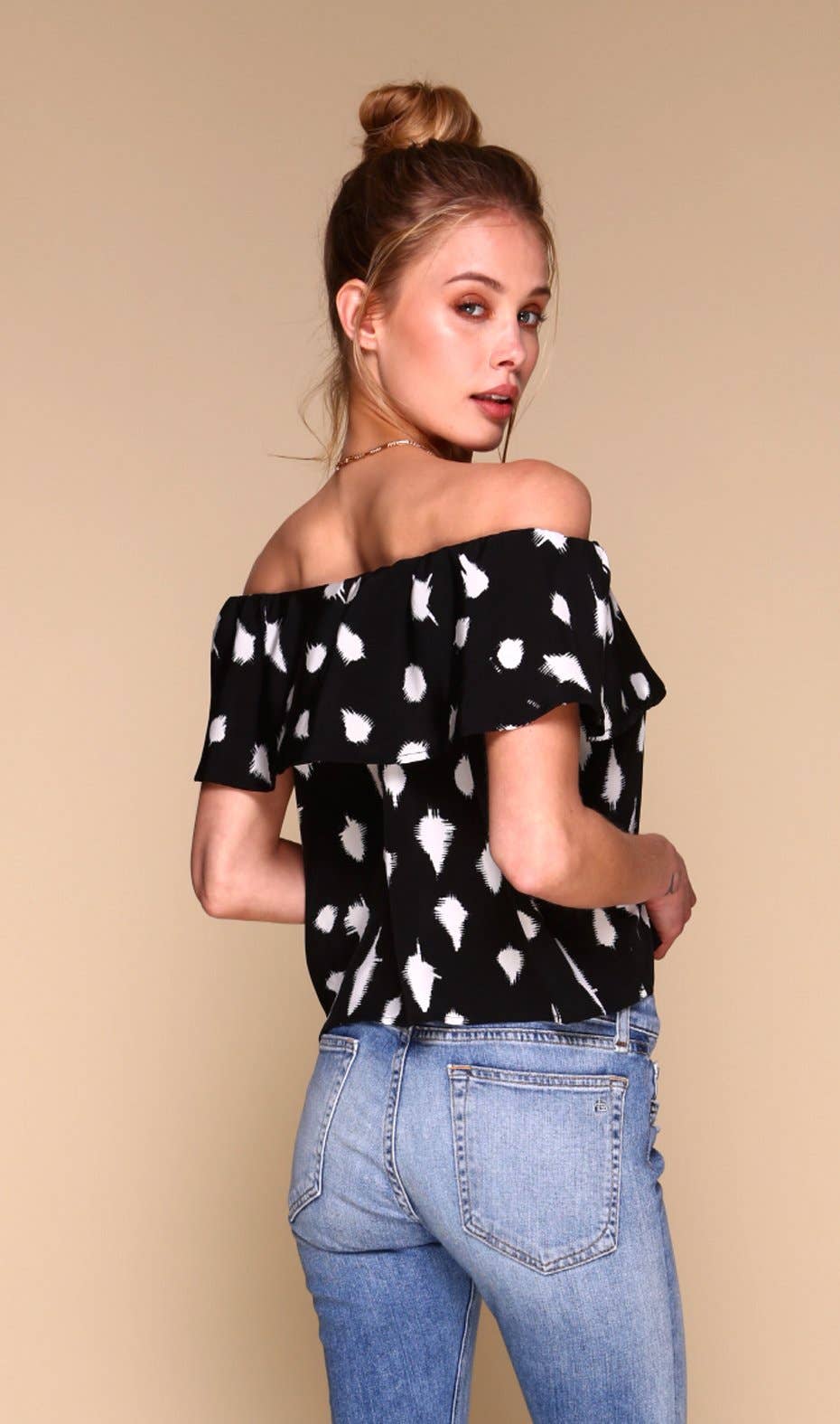 Gueverra Blouse, Warhol Print