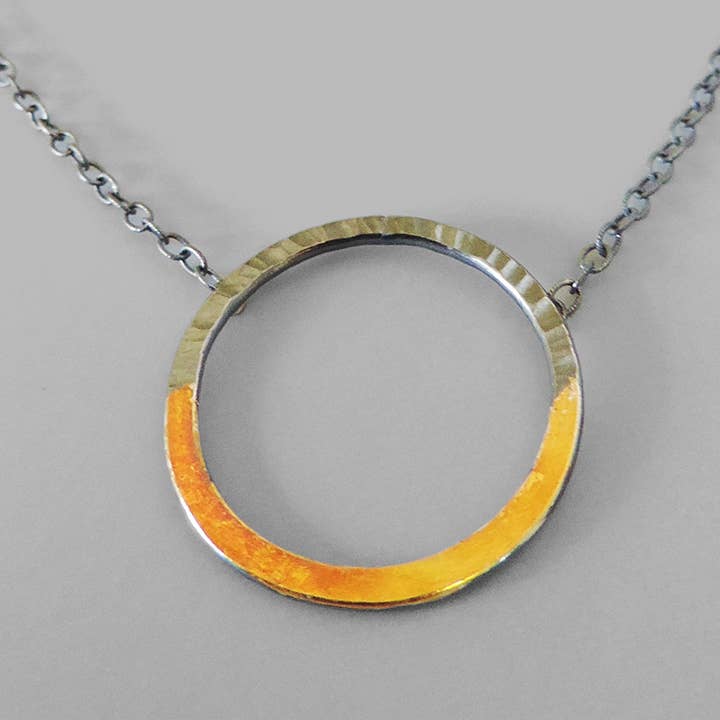 Fierce Hoop Necklace