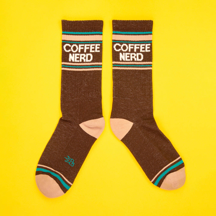 Coffee Nerd Crew Socks