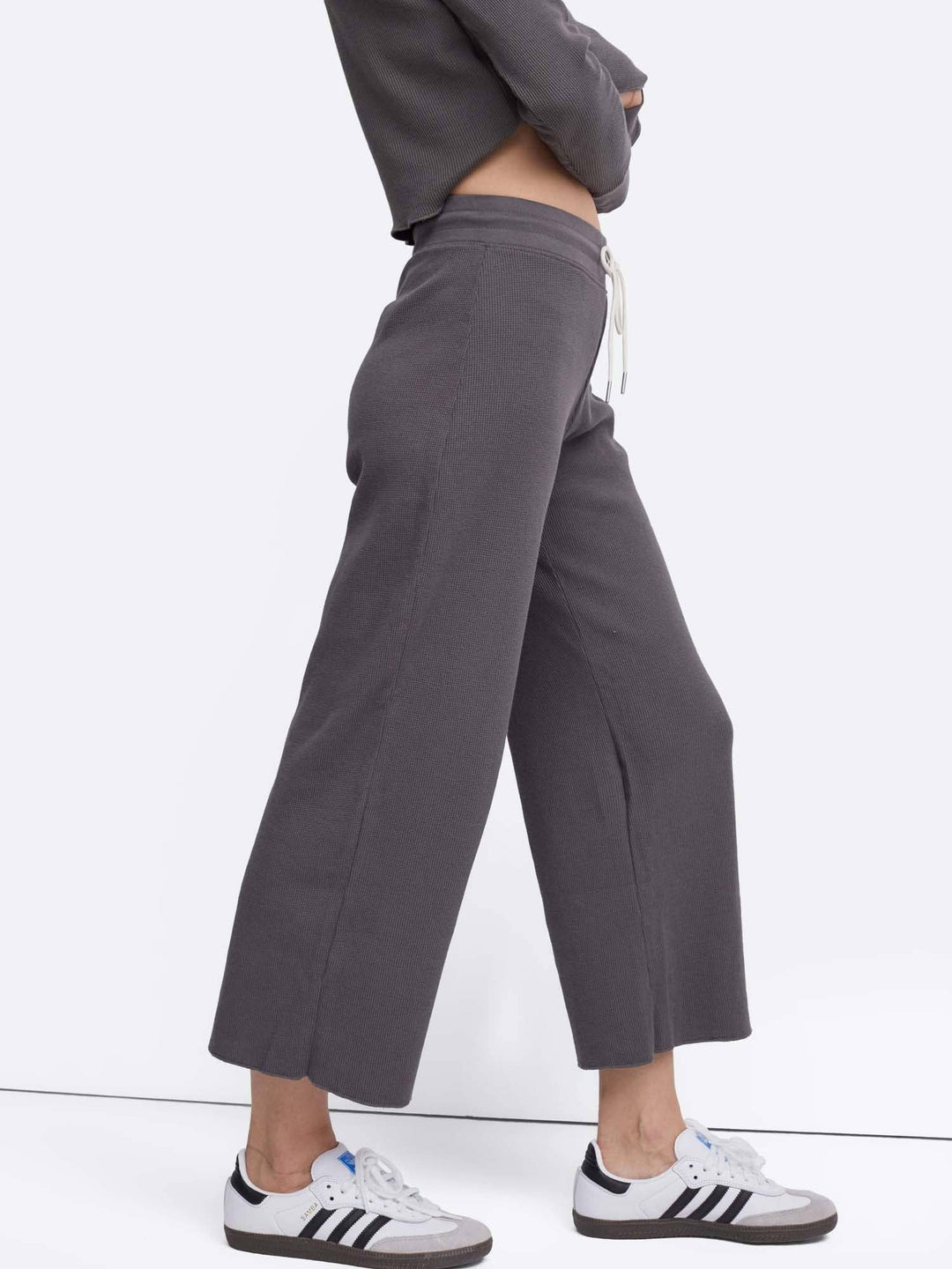 Organic Thermal Pant, Charcoal