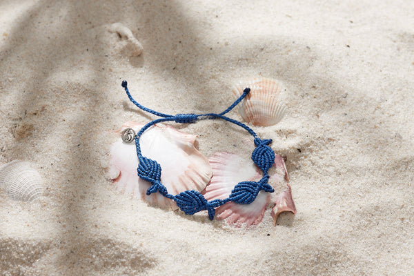 4ocean 4Fish Bracelet - Signature Blue