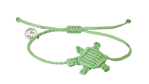 4ocean Sea Turtle Bracelet - Lime Green
