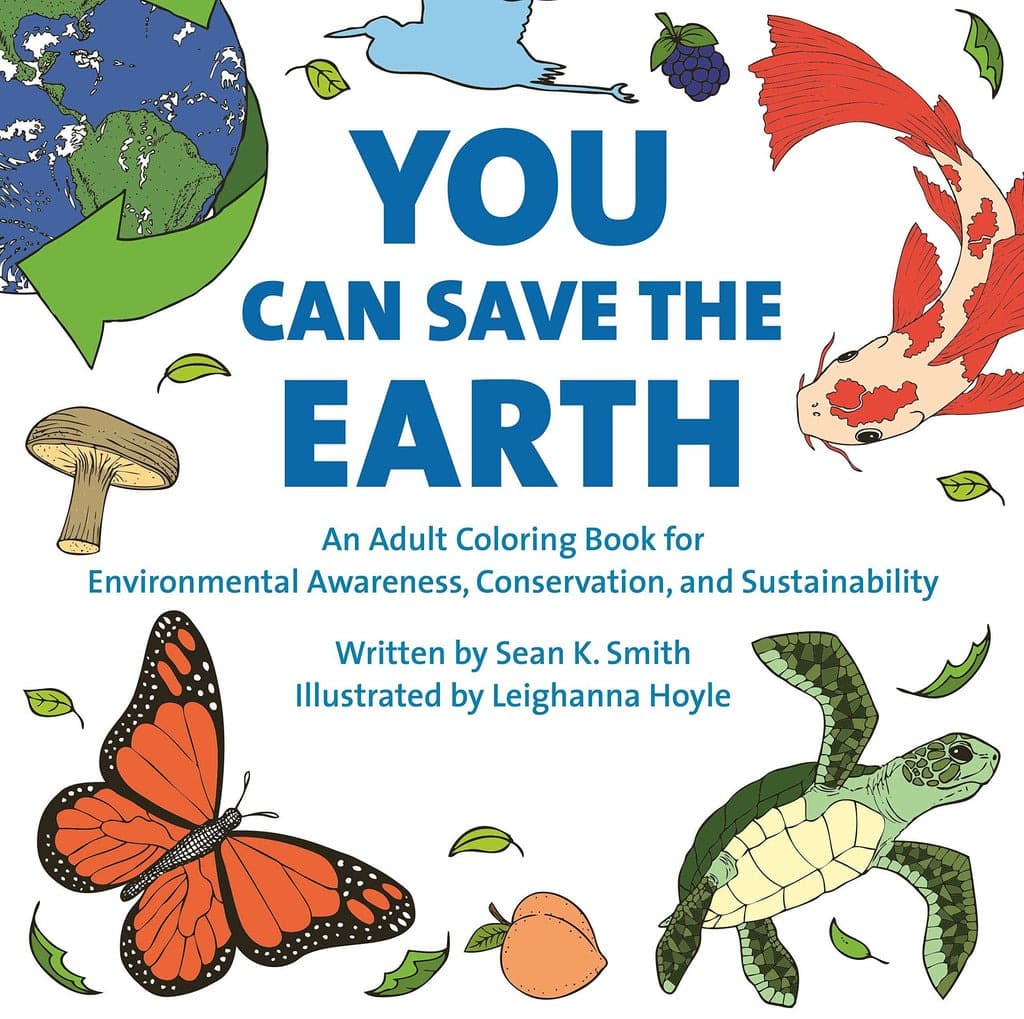 Microcosm Publishing & Distribution - You Can Save the Earth Adult Coloring Book