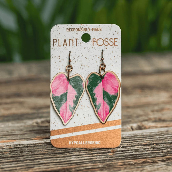 Plant Posse - Pink Princess Dangle Earrings