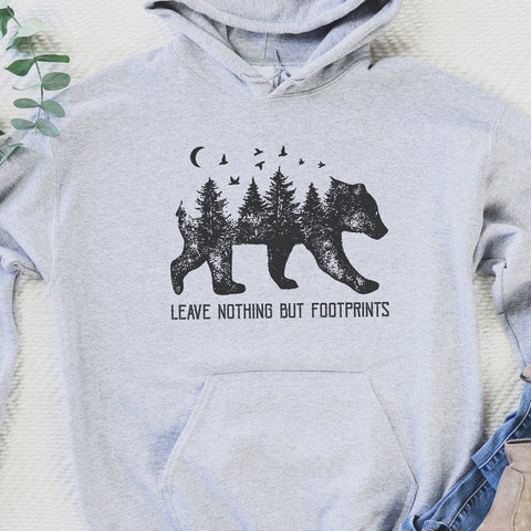 Leave No Footprints Hoodie