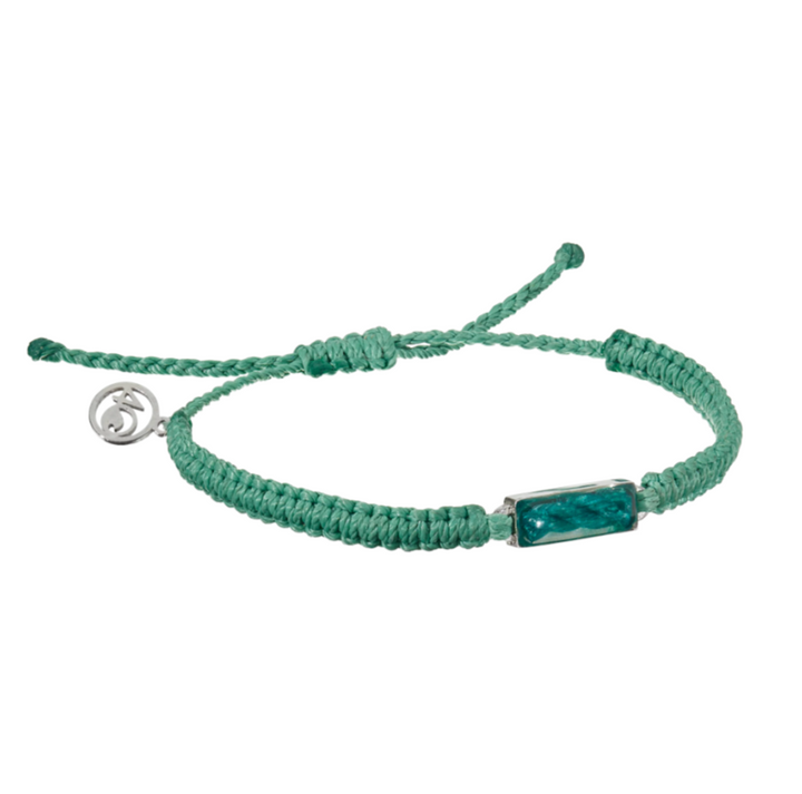 Ghost Net Bracelet, Green