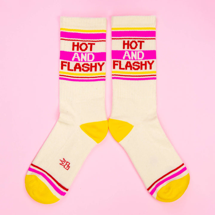 Hot And Flashy Crew Socks