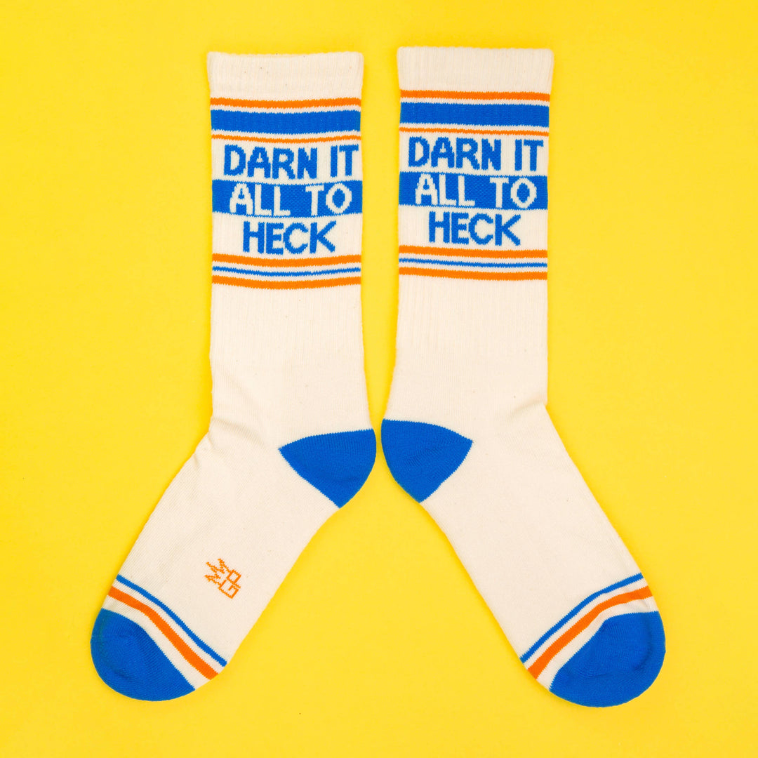 Darn It All To Heck Crew Socks