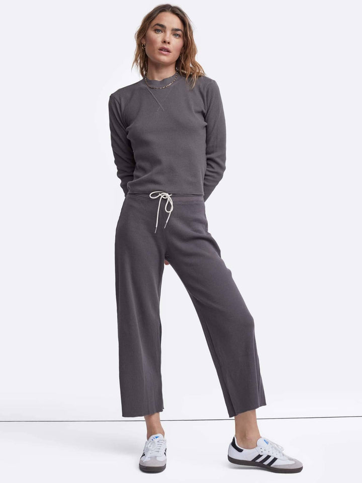 Organic Thermal Pant, Charcoal