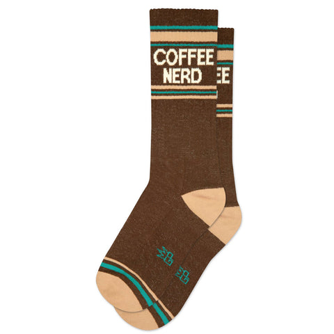 Coffee Nerd Crew Socks