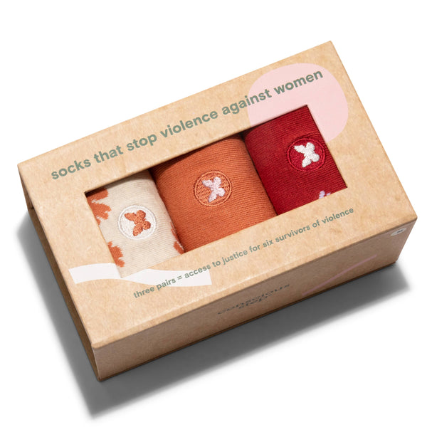 Conscious Step - Boxed Set Socks that Stop Violence Against Women