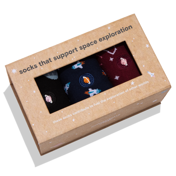 Conscious Step - Boxed Set Socks that Support Space Exploration
