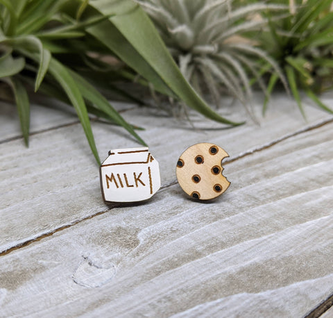 Milk & Cookie Studs