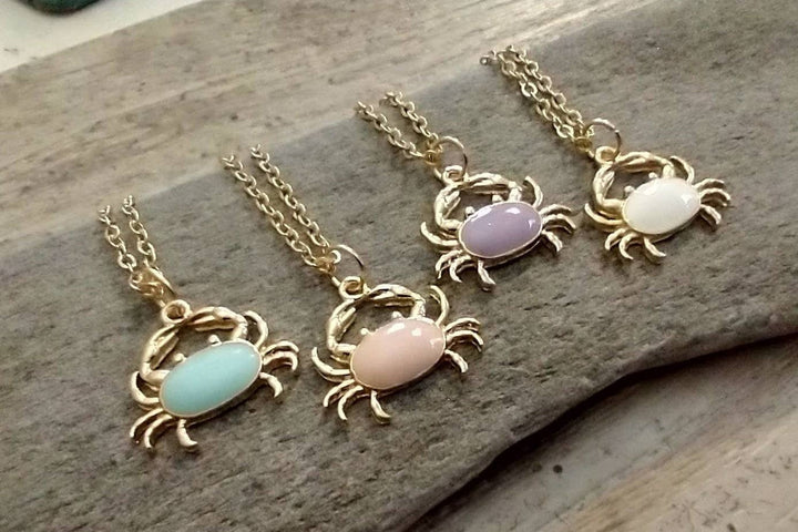 Cutest Ever Crab Necklace