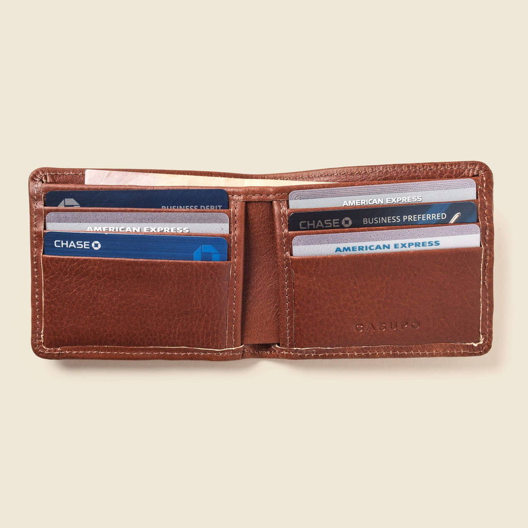 CASUPO - Large Billfold - Chocolate