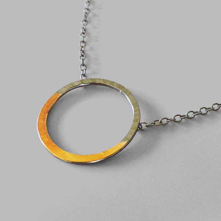 Fierce Hoop Necklace