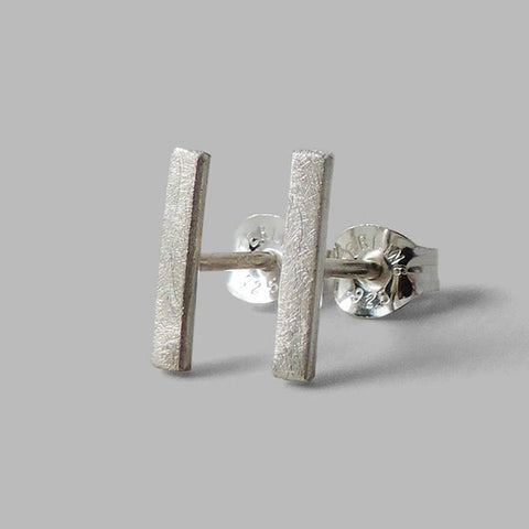 Silver Bella Studs